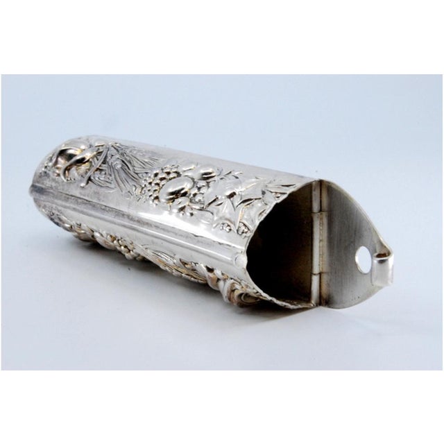 Silver Toothpick Holder For Sale - Image 5 of 10