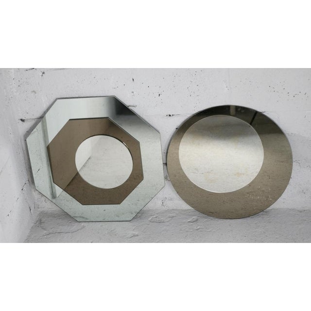 Vintage French Mirrors, 1970s, Set of 2 For Sale - Image 14 of 18