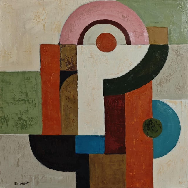 La Part du jeu is an original oil painting by French contemporary artist Sophie Dumont, based in Normandy, France. It...