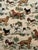English One Pair of Portfolio Textile Dog Pillows Called Setters Down and Feather Inserts For Sale - Image 3 of 4