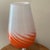 Mid-Century Modern Mid 20th Century Modern Handblown Art Glass Vase With Swirling Pedestal, Italy For Sale - Image 3 of 12