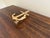 Traditional Late-20th Century Nautical Cast Brass Anchor Door Knocker For Sale - Image 3 of 8
