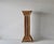 Boho Chic Vintage Bamboo Rattan Pedestal Column Plant Stand For Sale - Image 3 of 14