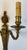 19th Century Louis XVI Style French Bronze Two-Light Wall Sconces - a Pair For Sale In Miami - Image 6 of 7
