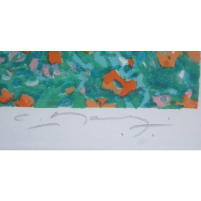 Claude MANOUKIAN (1936-) The walk Lithography signed, dedicated in pencil by the artist justified HC paper 56 x 76 cm...