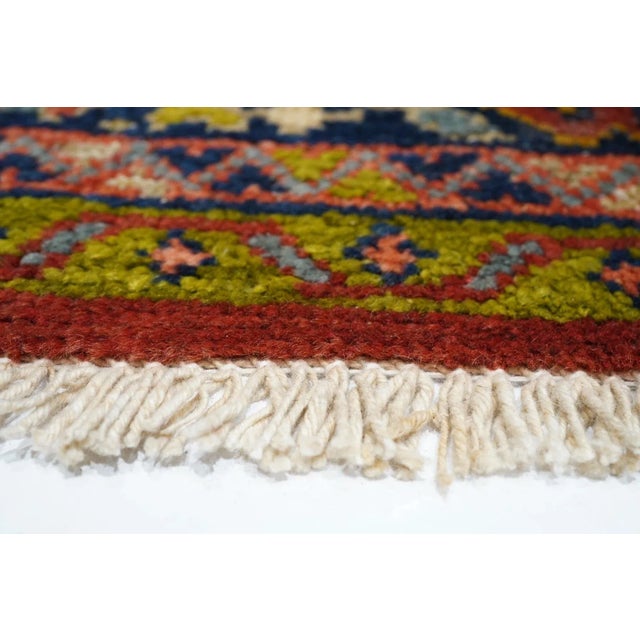 Red Late 18th Century Antique Sultanabad Rug 7'6'' x 9'6'' For Sale - Image 8 of 12