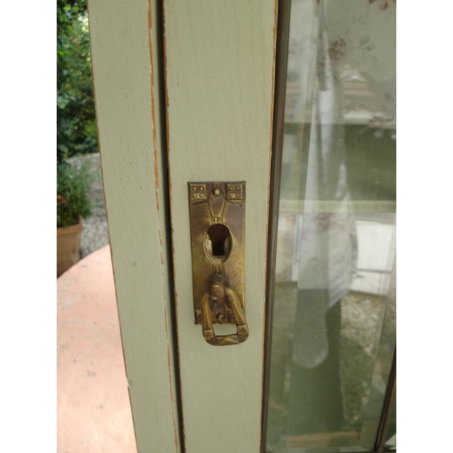 Small Antique Art Nouveau Display Case, 1890s For Sale - Image 5 of 18