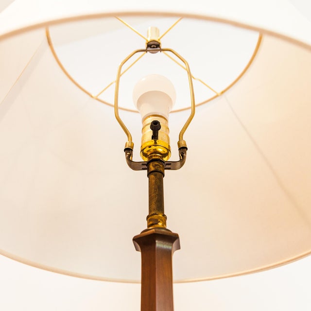 Vintage Restored Provincial Lamp With Cocktail Table by Tomlinson For Sale - Image 10 of 13