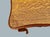 Tan Antique Tiger Oak Table With Scalloped Apron For Sale - Image 8 of 11