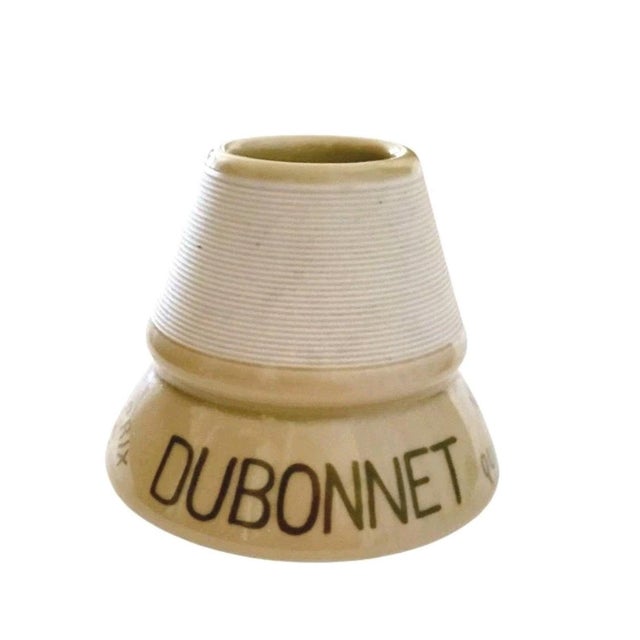 Vintage 1950s French Porcelain Dubonnet Match Striker For Sale - Image 4 of 6