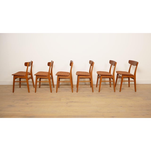 Wood Dining Chairs from Farstrup Furniture, Set of 6 For Sale - Image 7 of 12