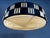 Vintage Space Age Pendant Lamp in Glass, 1970s For Sale - Image 4 of 11