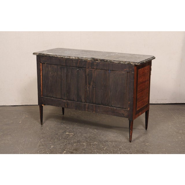19th Century French Marble Top Commode W/Rococo Hardware For Sale In Atlanta - Image 6 of 14