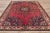Red Vintage Red Persian Hamadan Rug - 04'06 X 06'09 For Sale - Image 8 of 10