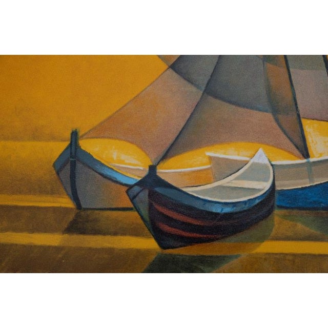 Modern Louis Toffoli, Sunset, Lithograph For Sale - Image 3 of 8