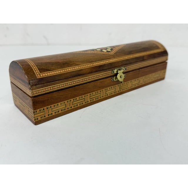 Mid 20th Century "The Gift of Kings" Frankincense + Inlaid Box For Sale - Image 5 of 12
