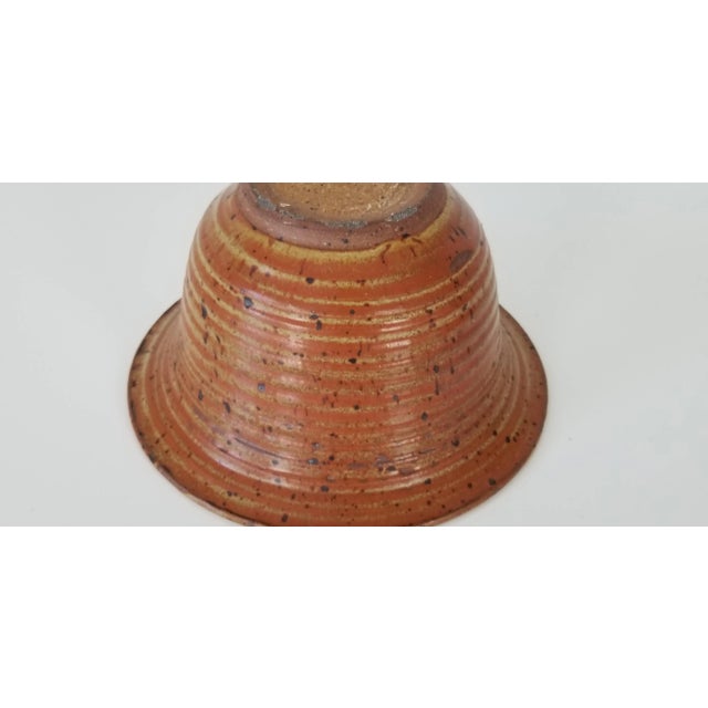 Ceramic Vintage Brophy Art Pottery Glazed Bowl For Sale - Image 7 of 9
