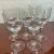 French French Angular Stemmed Crystal Glasses Set of 6 For Sale - Image 3 of 8