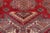 Rustic Super Kazak Red/Ivory Wool Rug- 5'11'' X 7'4'' For Sale - Image 4 of 10