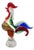 Murano Multicolored Rooster Sculpture, 1960s For Sale