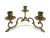 1940s Solid Brass Tripod Candle Holder For Sale - Image 13 of 13