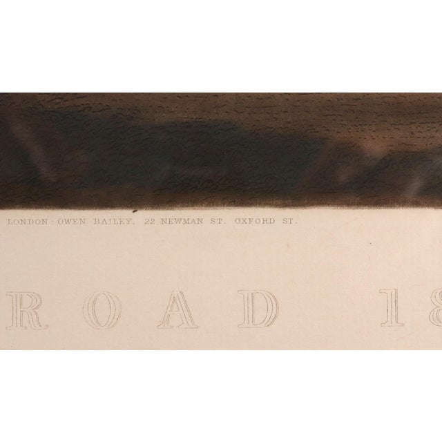 Paint The Road 1825: ‘Commercial Traveller’ — A Large Hand-Coloured Aquatint After Owen Bailey For Sale - Image 7 of 10