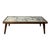 Mid-Century Splayed Leg Inset Marble Coffee Table For Sale