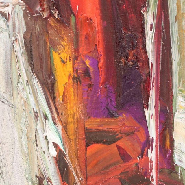 Jack Meanwell Oil Painting on Canvas, 1993 For Sale - Image 4 of 7