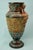 Item description: a stunning two-handled vase in the shape of a roman amphora, entirely modeled on a potter's wheel in...