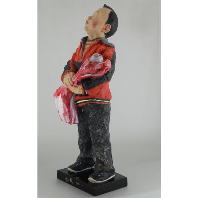 Wei Yi 魏艺, Chen Xingbao from Childhood, 2010, Resin For Sale - Image 3 of 11