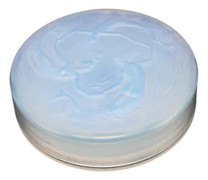 Sabino Opalescent Glass Boudoir Box