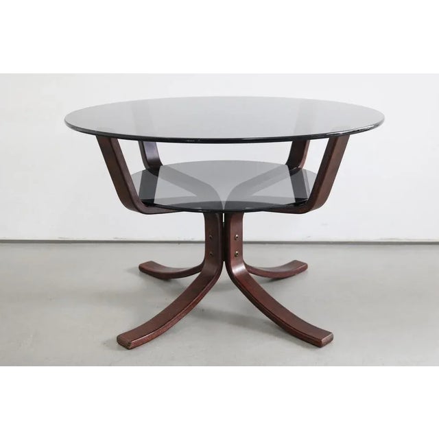 Brown Falcon Side Table by Sigurd Ressell for Vatne Møbler, 1960s For Sale - Image 8 of 8