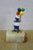 1980s 1984 Ron Lee Signed 24k Gold Balloon Sailor Clown Sculpture Onyx 4" For Sale - Image 5 of 14