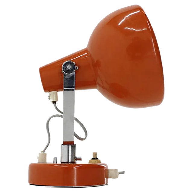 Vintage Orange Sconce, 1960s For Sale