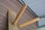 Handcrafted 96" Long Wooden Backless Bench Seat W/ Log Style Legs For Sale - Image 14 of 15