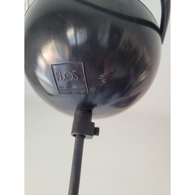 Black Pendant Lamp Model 2133 by Gino Sarfatti for Arteluce/Flos Italia, 1973 For Sale - Image 8 of 14