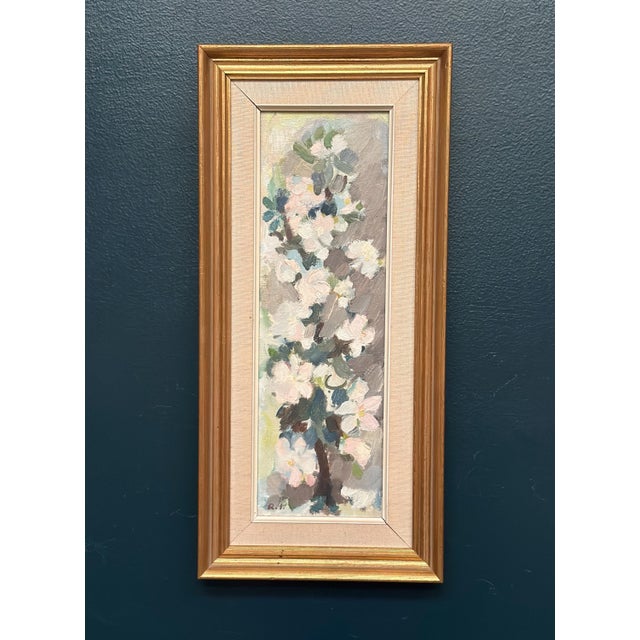Richard Ingelsson, Still Life with Flowers, 1960s, Oil on Panel, Framed For Sale - Image 10 of 16