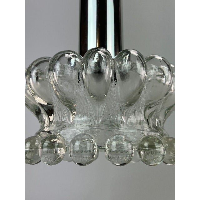 Mid-Century Space Age Hanging Lamp in Bubble Glass, 1970s For Sale - Image 10 of 16