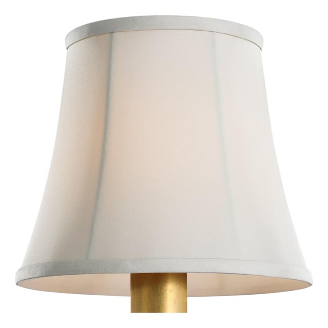 Visual Comfort Signature 6" Champagne Silk Soft Empire Shade For Sale