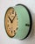 Industrial Vintage Green Ships Wall Clock from Seiko, 1970s For Sale - Image 3 of 18