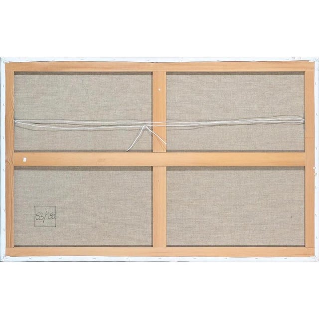 Corneille, Cobra artist, Untitled. Signed. Corneille, 53/150. Color screenprint on canvas. 95×150. Unframed. Has several...