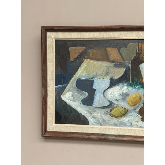Inge Camill, Still Life, 1960s, Oil on Canvas, Framed For Sale - Image 13 of 14