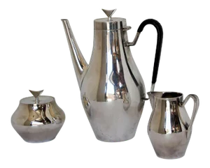 Vintage John Prip for Reed & Barton "Denmark" Coffee Service - Set of 3