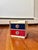 1970s Vintage Mid Century Modern Miniature Two Drawer Storage Cabinet Made in Japan For Sale - Image 5 of 6
