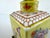 1960s Vintage Chinoiserie Small Yellow Porcelain Table Lamp With Brass Base and Floral Motif For Sale - Image 5 of 9
