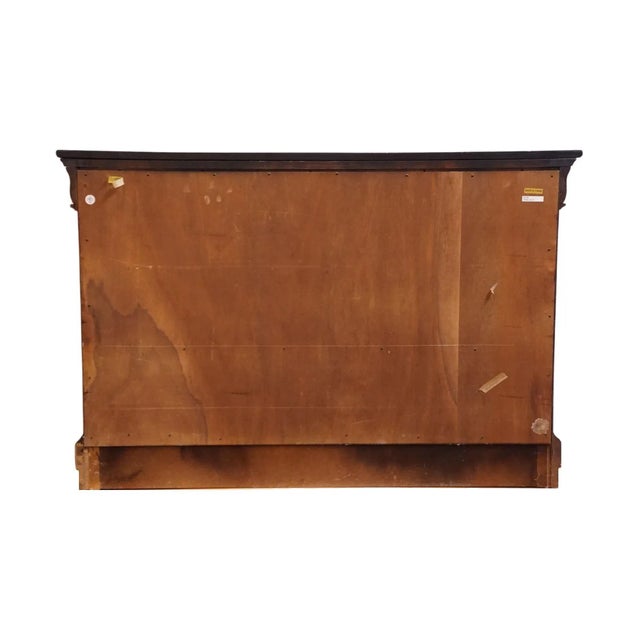 Universal Furniture Cherry Contemporary Traditional Style 62" Buffet Sideboard W. Granite Top 461679 For Sale - Image 12 of 13