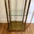 Metal Vintage Brutalist Studded Brass Display Etagere For Sale - Image 7 of 9