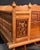 Indian Vintage Solid Teak Thai Carved Elephant Howdah Bench / Loveseat For Sale - Image 3 of 12