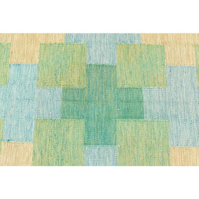 Mid 20th Century Vintage Swedish Flat Woven by Kerstin Persson For Sale - Image 5 of 9