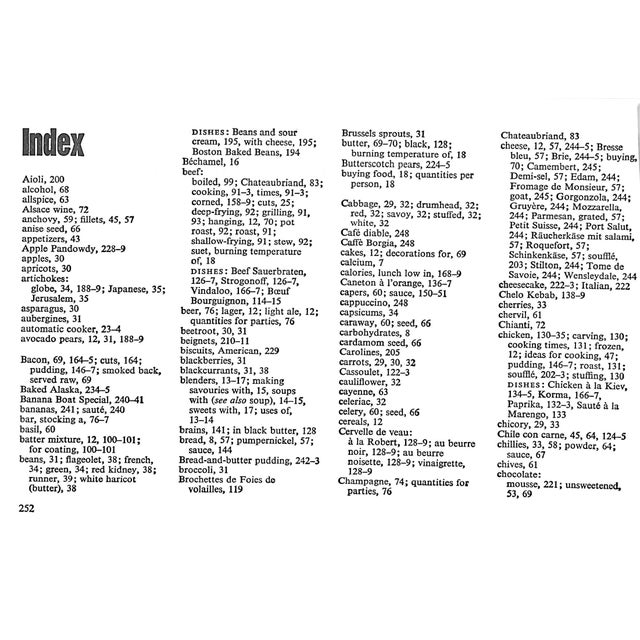 1960s "Len Deighton's Action Cook Book" 1967 Deighton, Len For Sale - Image 5 of 8